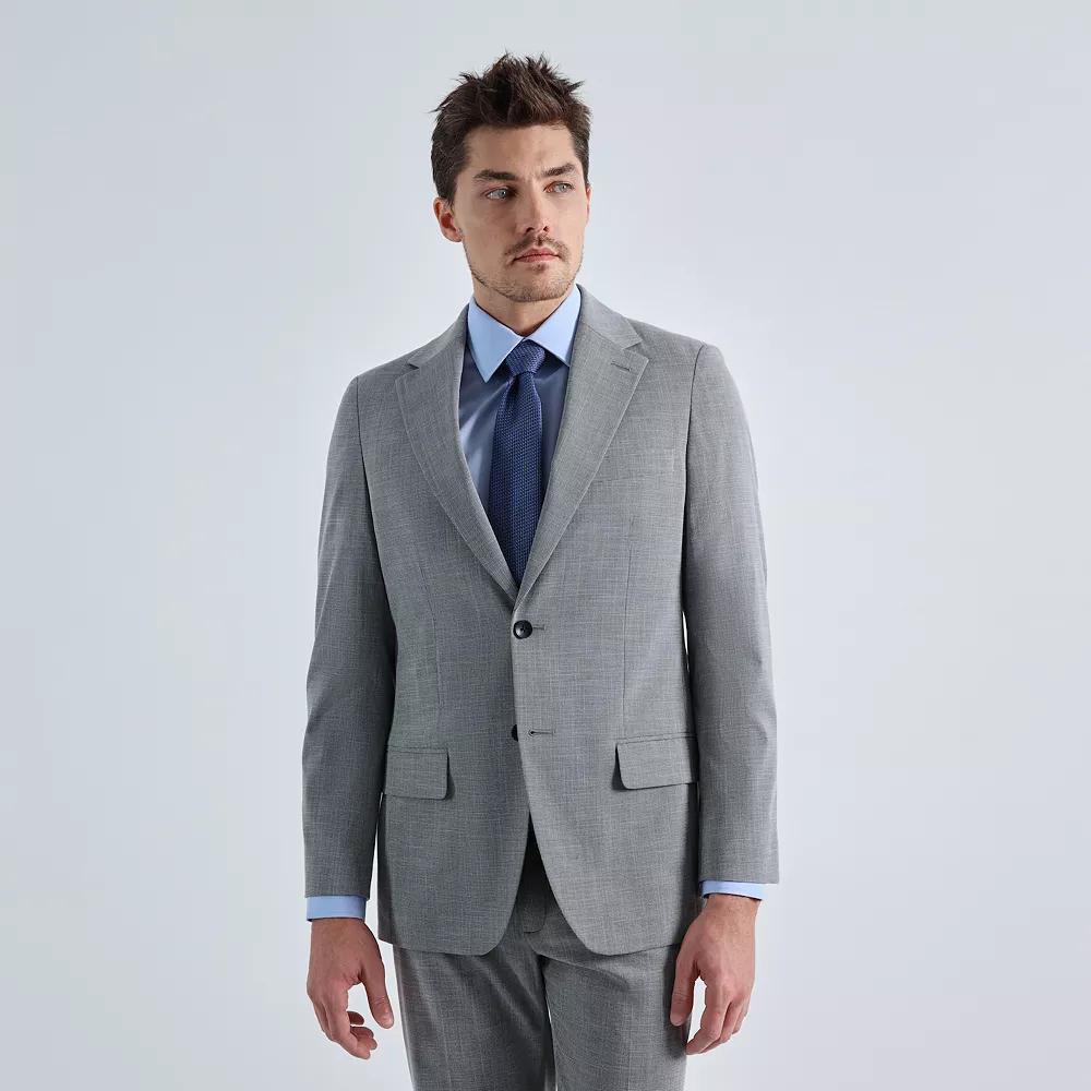 Mens Haggar Micro Houndstooth Slim Fit Suit Jacket Product Image