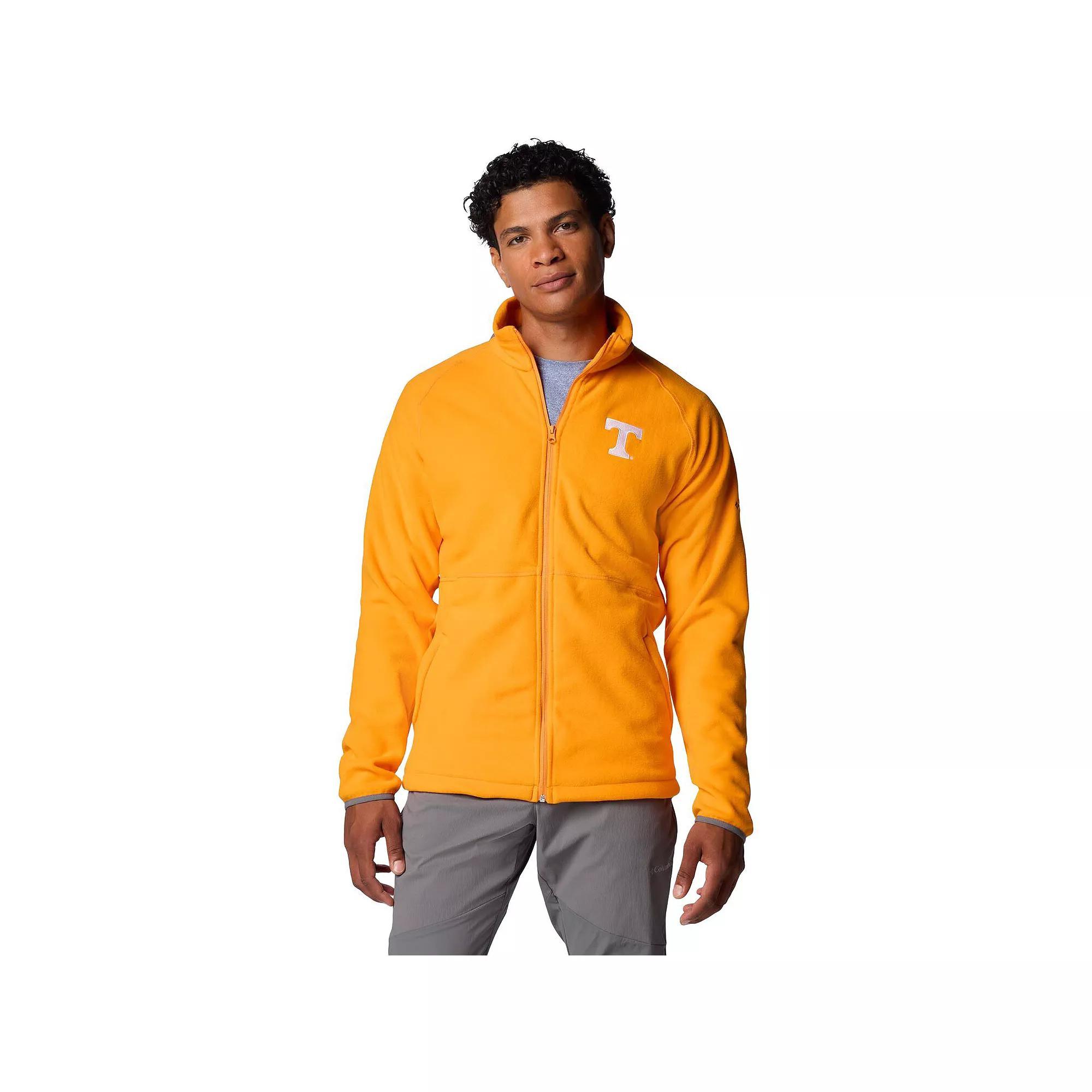 Men's Columbia  Tennessee Orange Tennessee Volunteers Flanker IV Fleece Raglan Full-Zip Jacket, Size: Medium Product Image