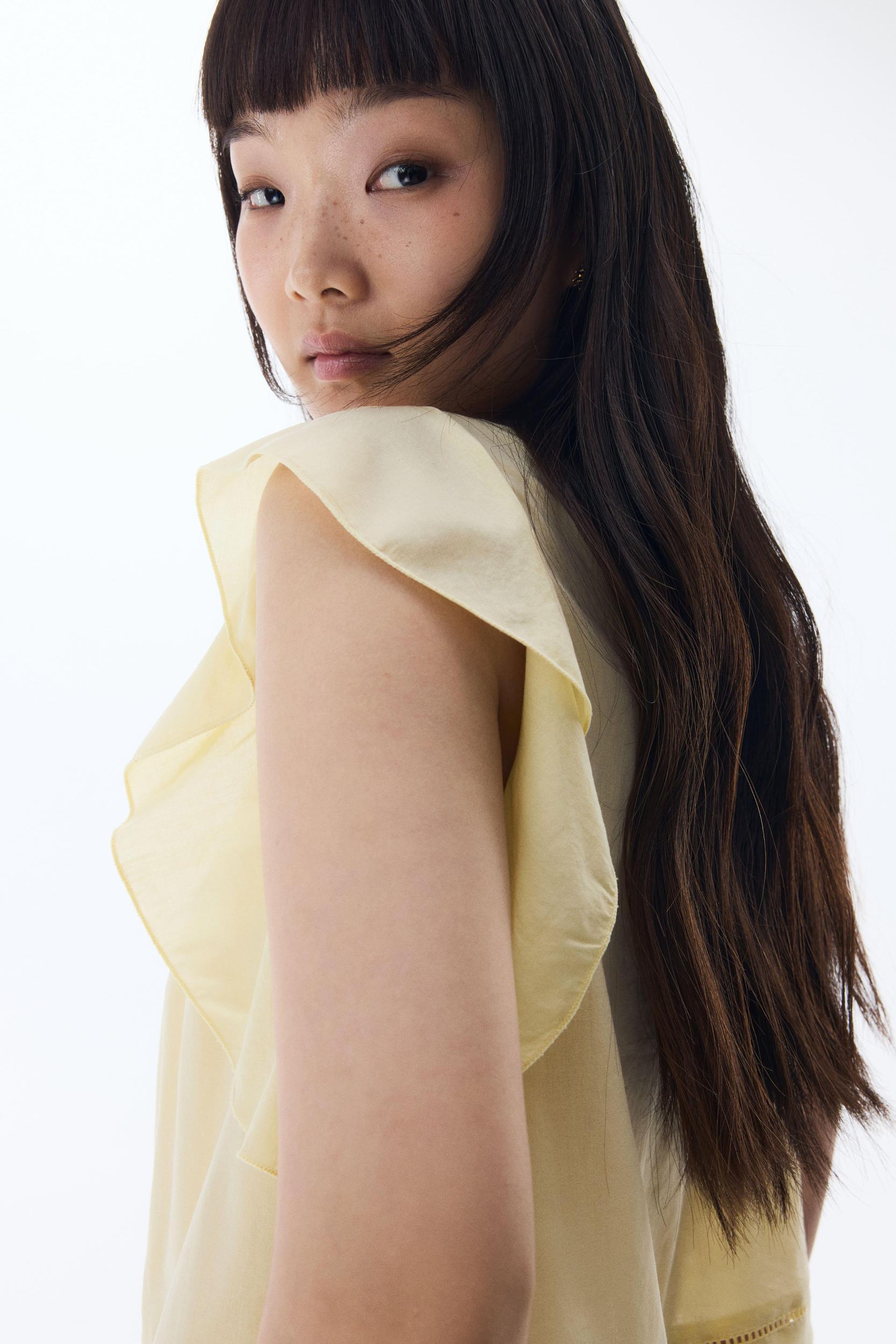 Flutter-Sleeved Blouse Product Image
