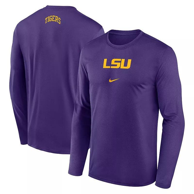 Men's Nike Cardinal Stanford Cardinal On-Court Basketball Shootaround Performance Long Sleeve T-Shirt, Size: 3XL, Red Product Image