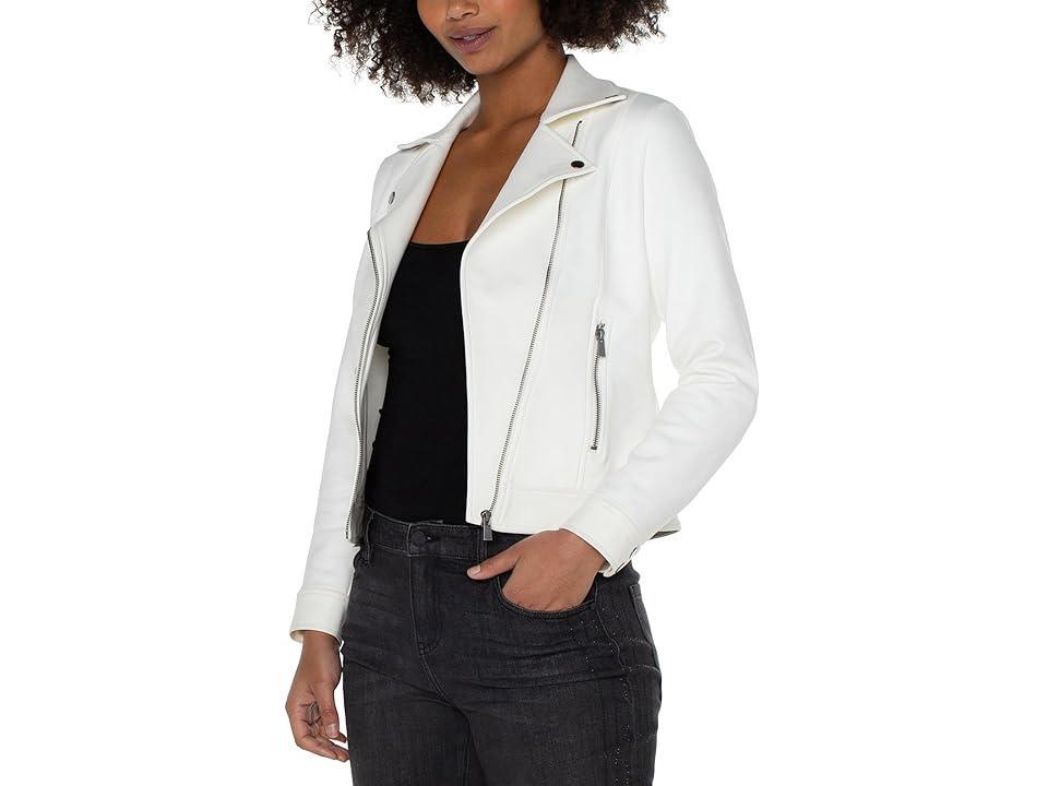 Liverpool Los Angeles Faux Leather Moto Jacket Product Image