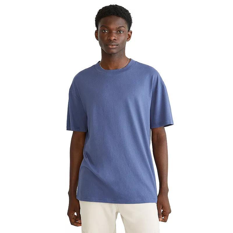 Men's Aeropostale Oversized Tee, Size: Medium, Washed Blue Product Image