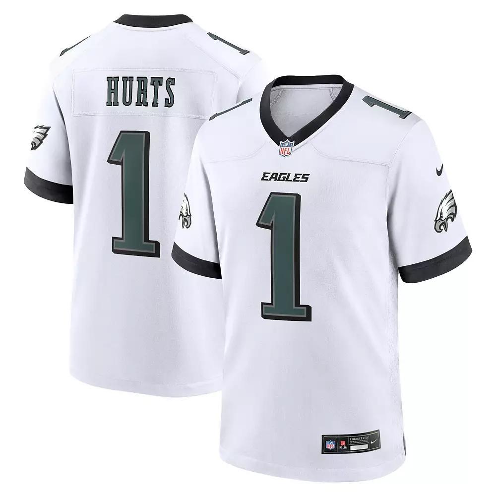 Men's Nike Jalen Hurts White Philadelphia Eagles White Game Jersey, Size: 2XL Product Image