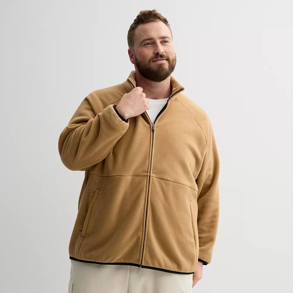 Big & Tall Tek Gear® Micro Fleece Full-Zip Jacket, Men's, Size: 3XL Tall, Elson Product Image
