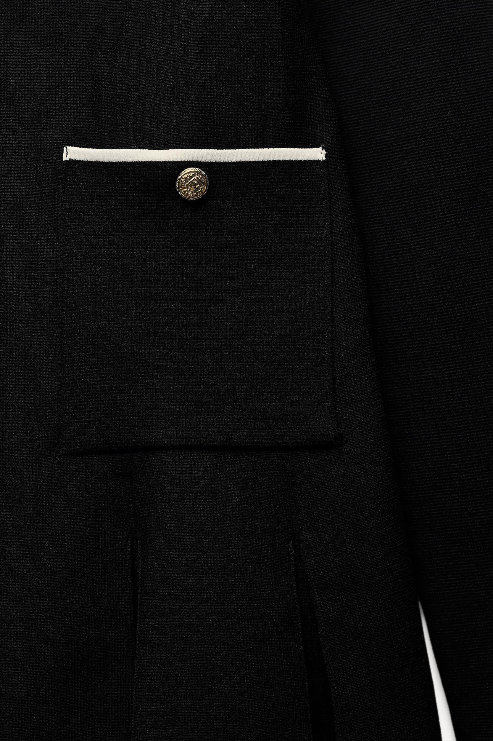 BOX PLEAT MINI DRESS Product Image