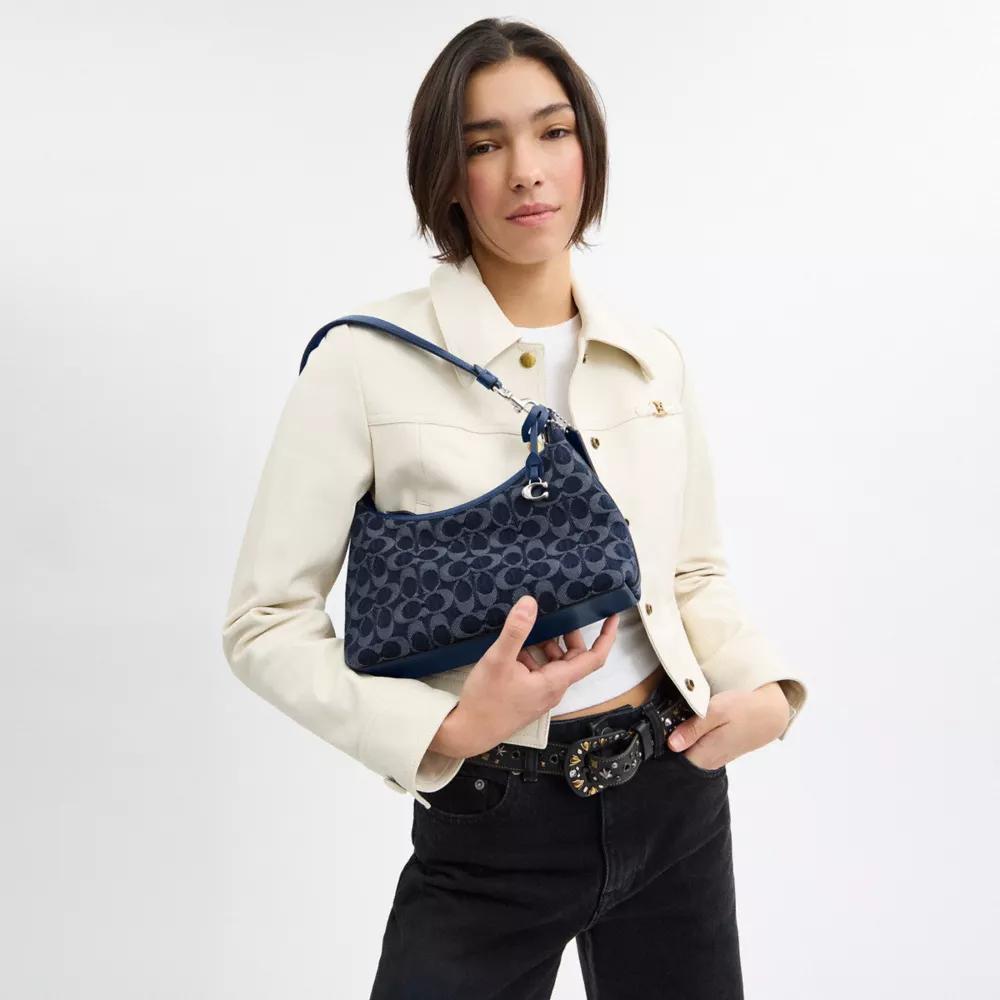 Juliet Shoulder Bag 25 In Signature Denim Product Image
