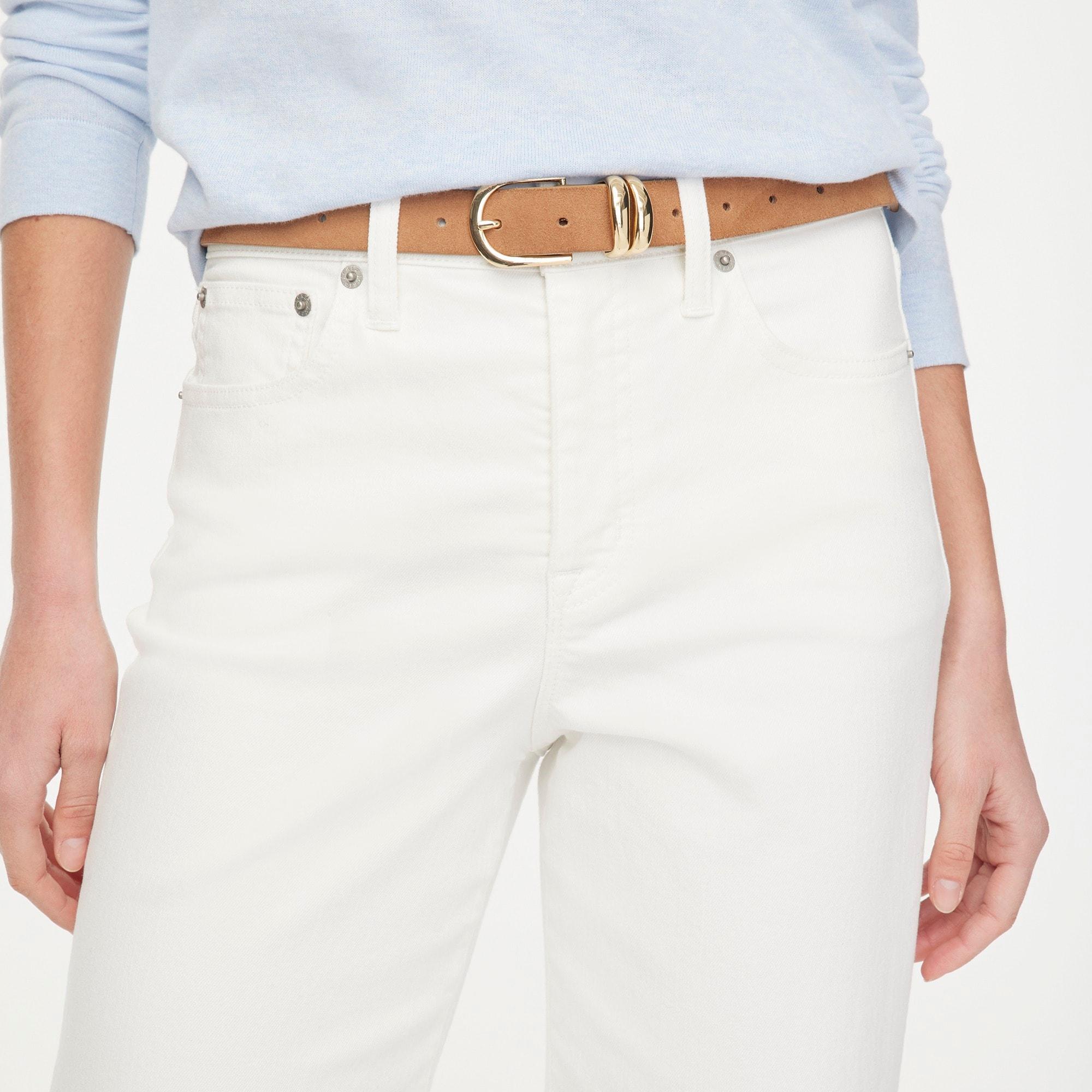 Wide-leg crop jean in all-day stretch Product Image