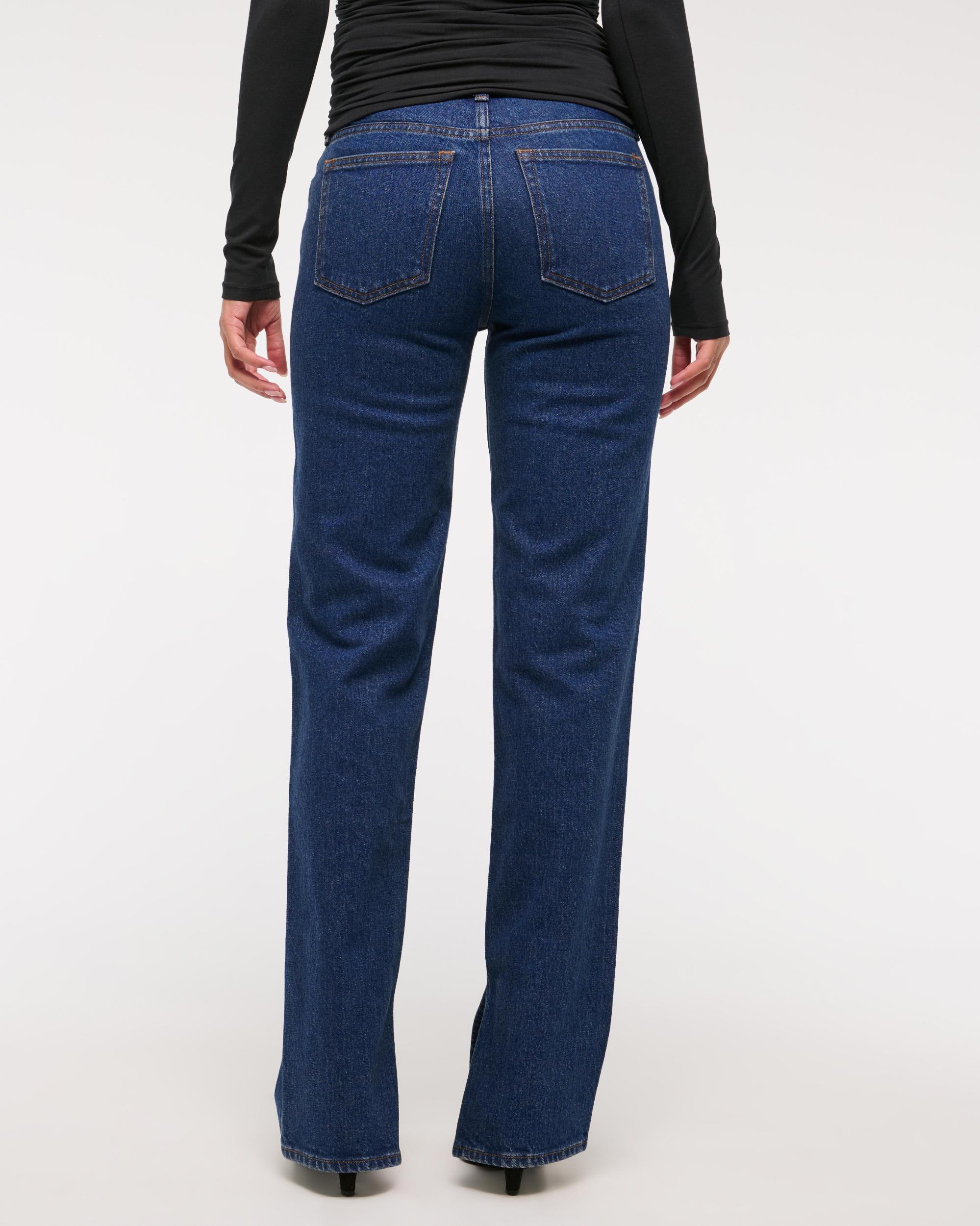Mid Rise 90s Straight Jean Product Image