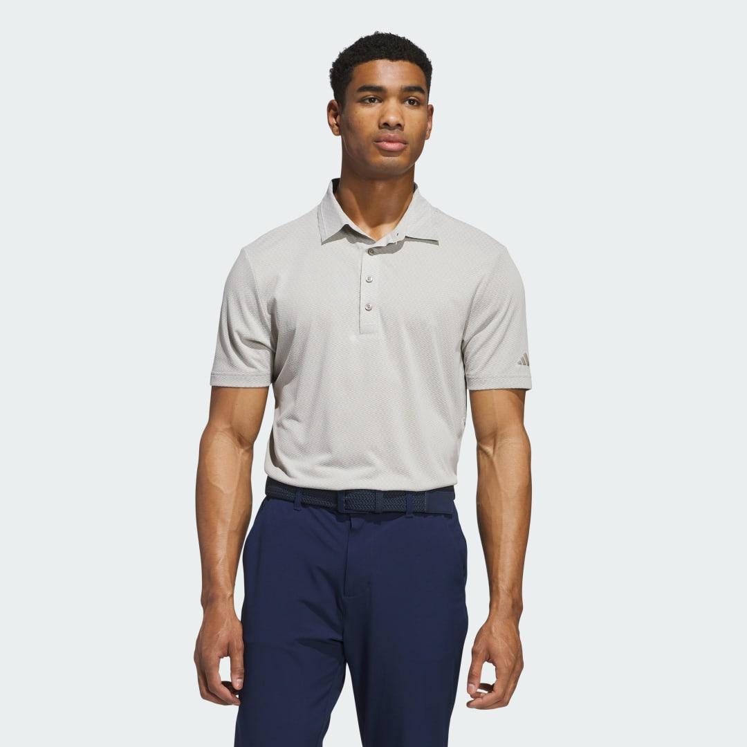 adidas Ultimate365 Tour Texture Polo Shirt Aurora Ruby 2XL Mens Product Image