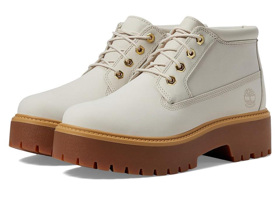 Timberland Stone Street Mid Lace-Up Waterproof Boots Nubuck) Women's Boots Product Image