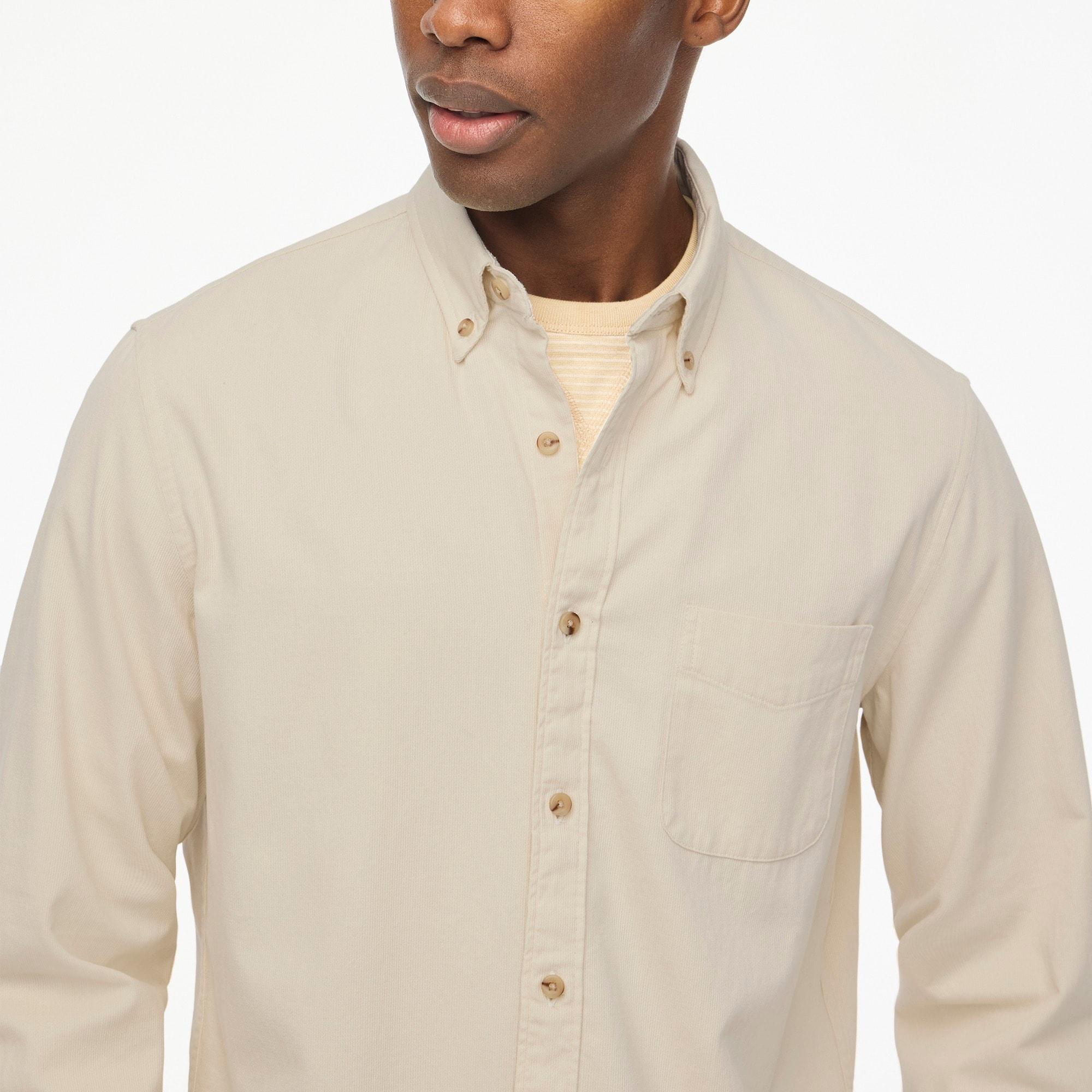Textured corduroy shirt Product Image