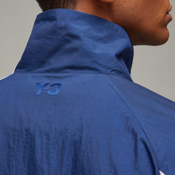adidas Y-3 3-Stripes Nylon Shell Jacket Dark Blue XS Mens Product Image