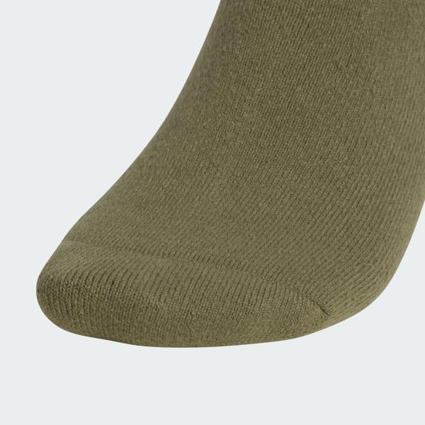 adidas Mens Cushioned Comfort 3-Pack Crew Socks Black L Product Image