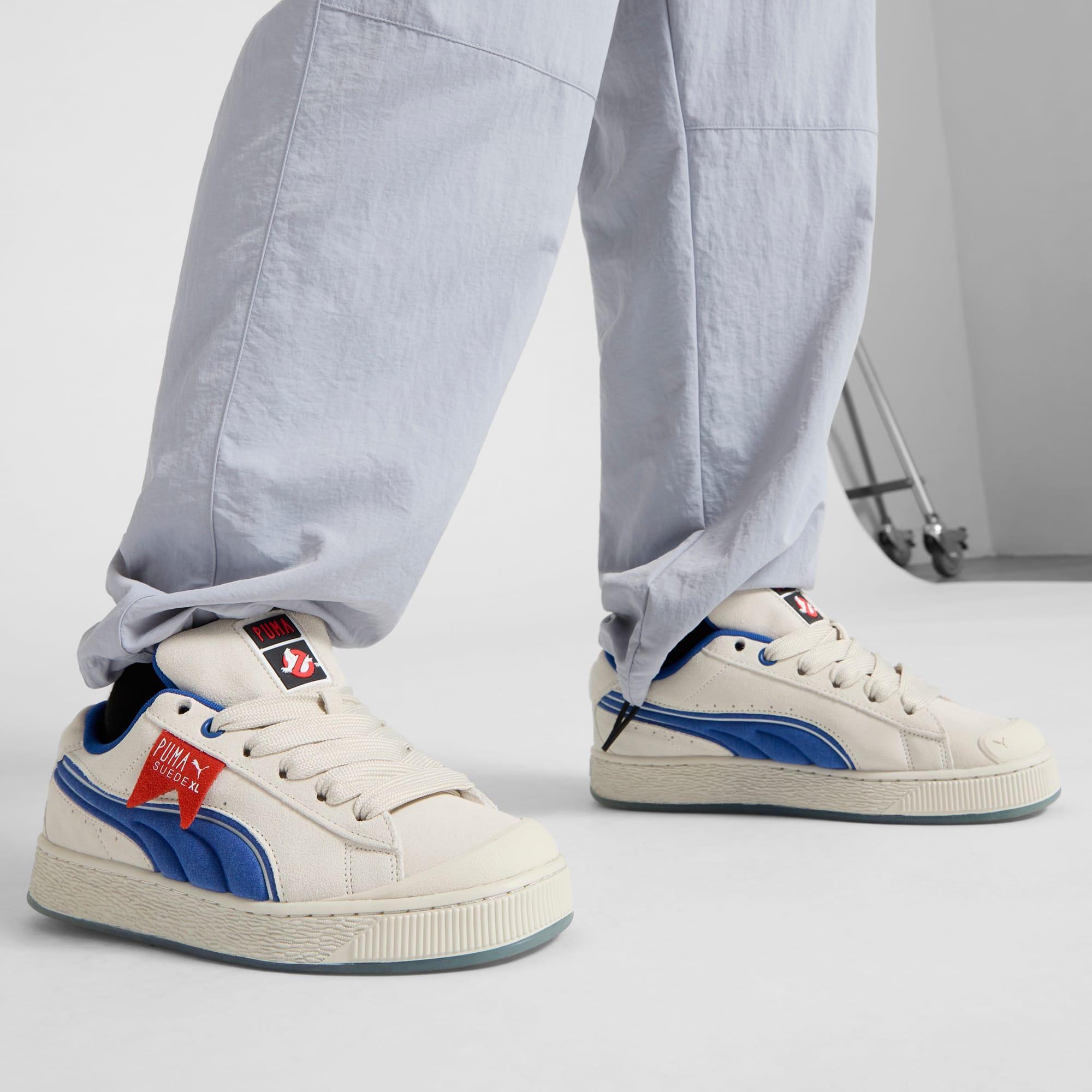 PUMA x GHOSTBUSTERS Suede XL Stay Puft Men's Sneakers Product Image
