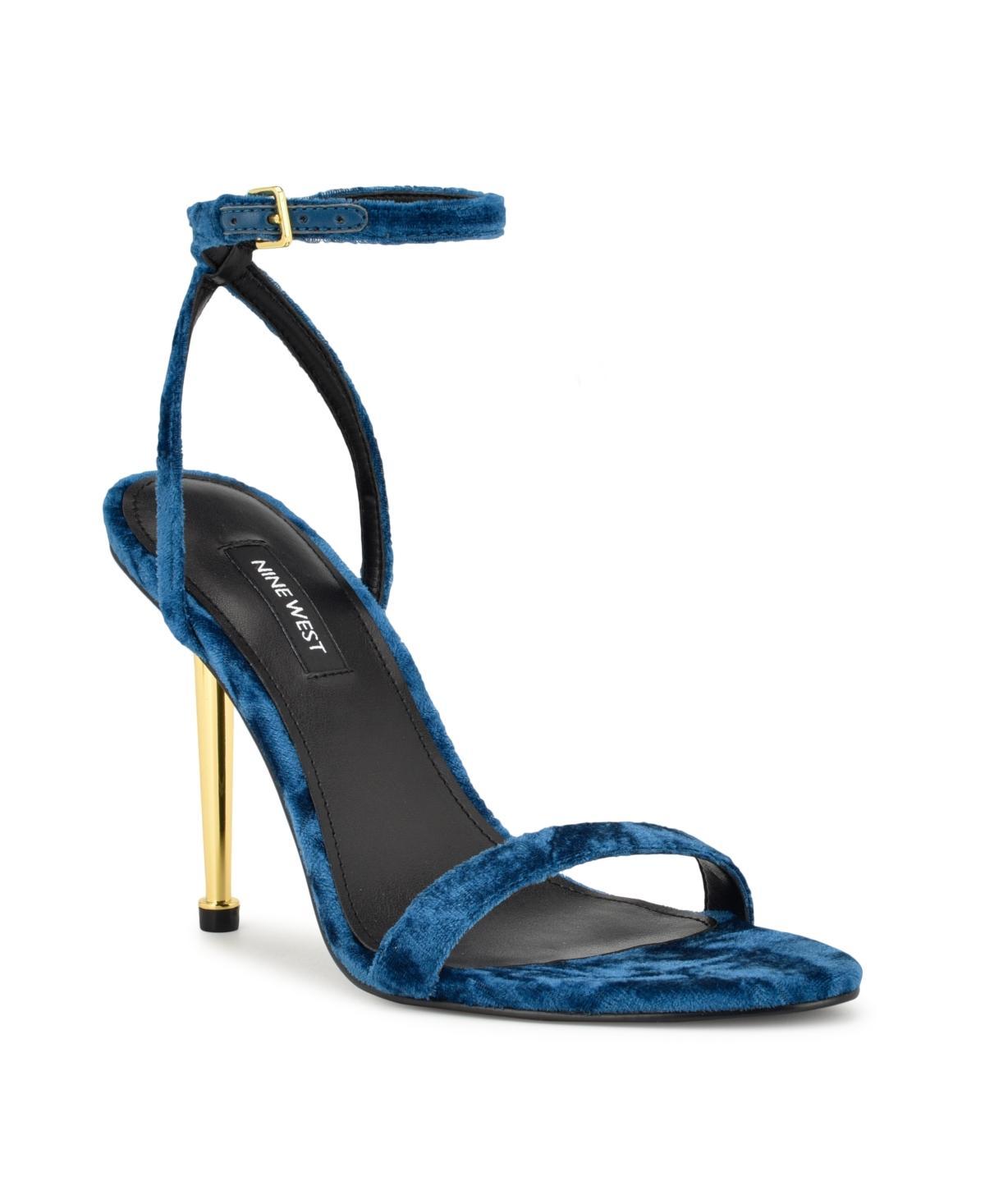 Nine West Reina Women's High Heel Dress Sandals, Size: 9, Neon Yellow Patent Product Image