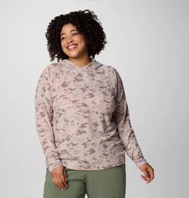 Columbia Womens PFG Uncharted Hoodie -Plus Size- Product Image