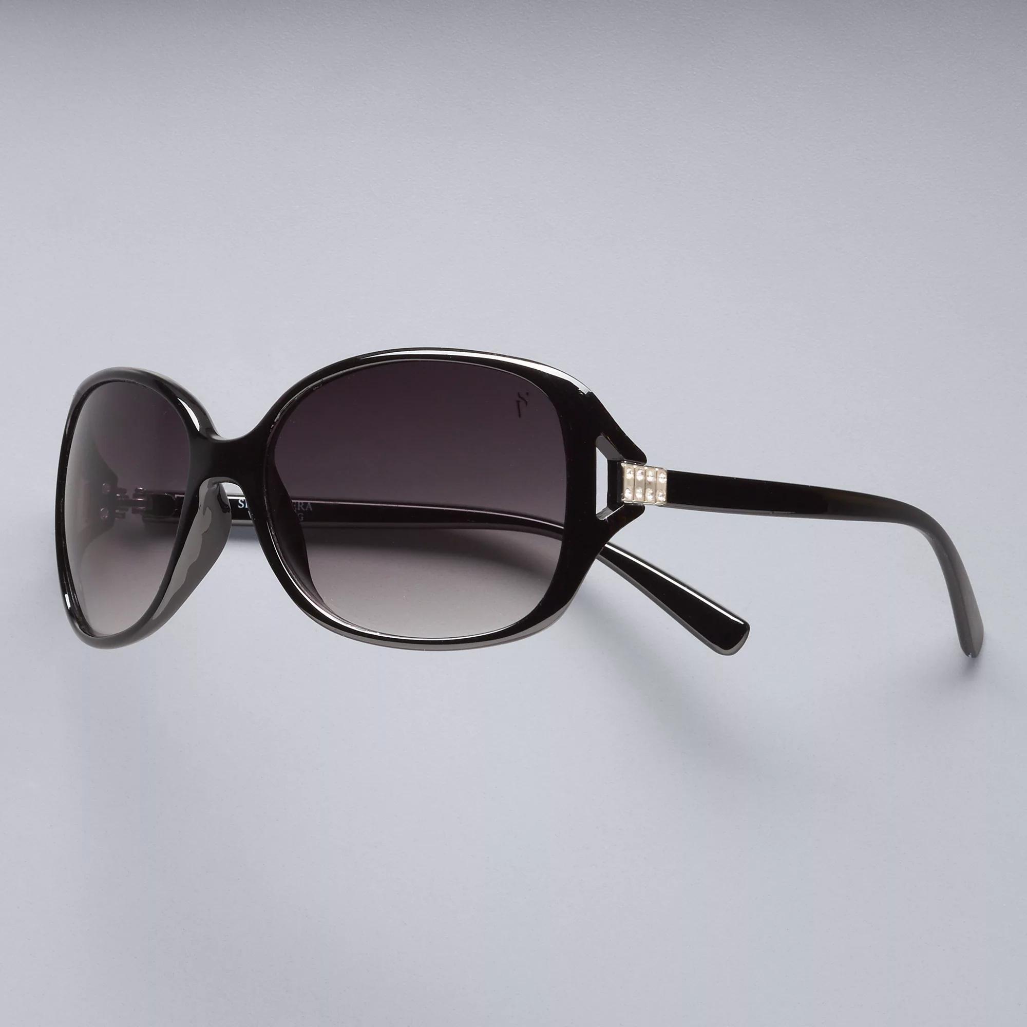 Womens Simply Vera Vera Rounded Rectangle Sunglasses Product Image