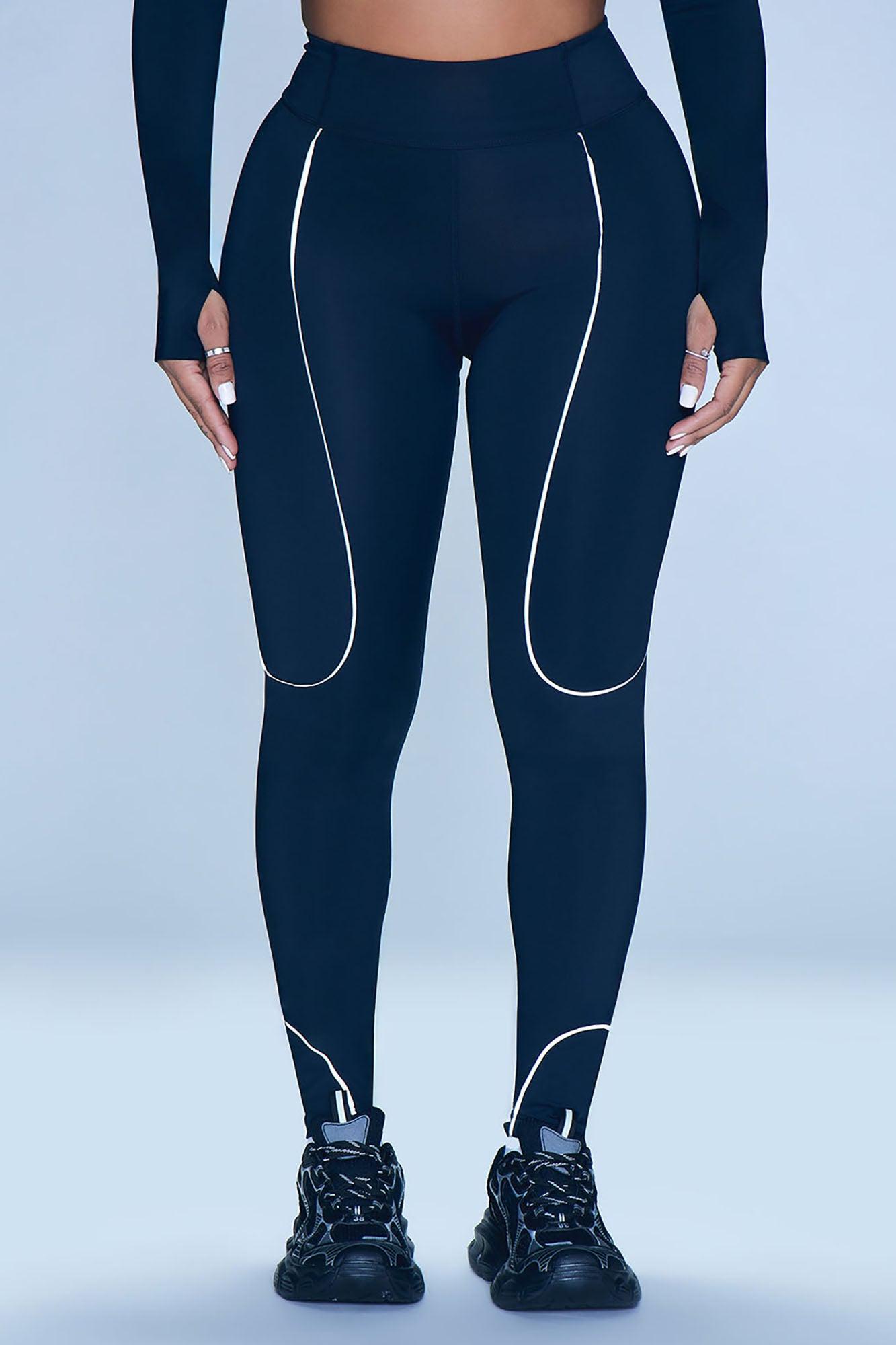 Resistance Reflective Elevate Active Legging - Black Product Image