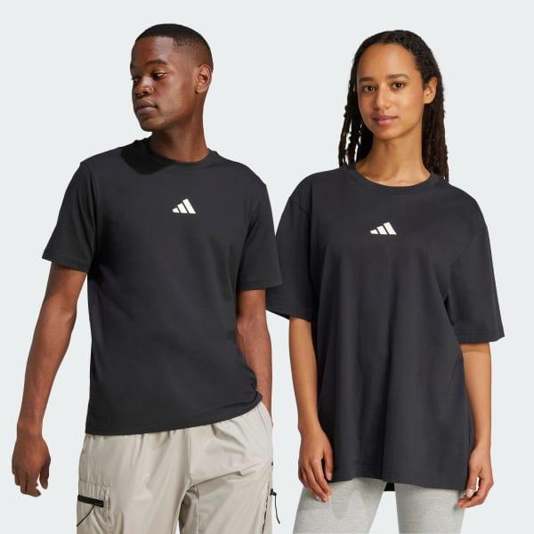 adidas City Escape Space Graphic Tee Wonder Silver XL Mens Product Image