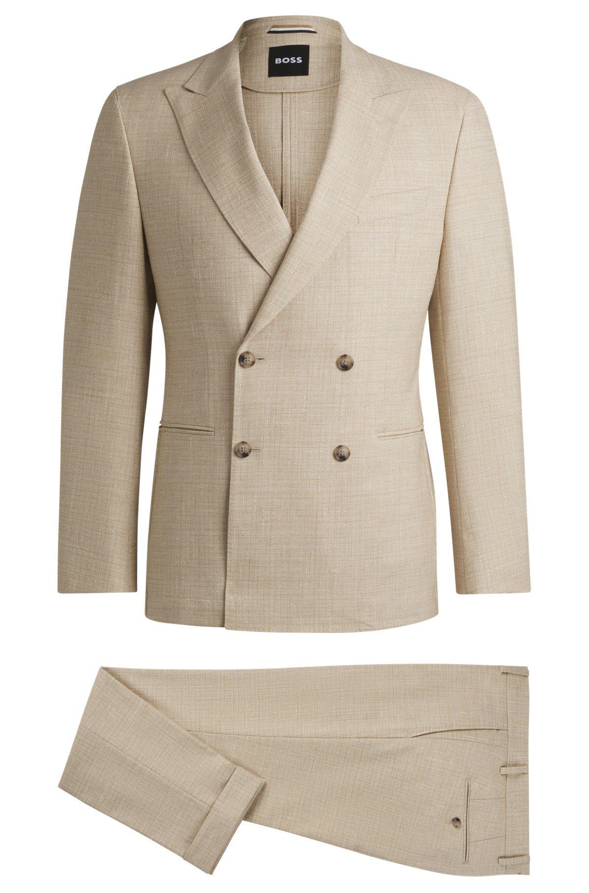 Two-piece suit in patterned tweed Product Image