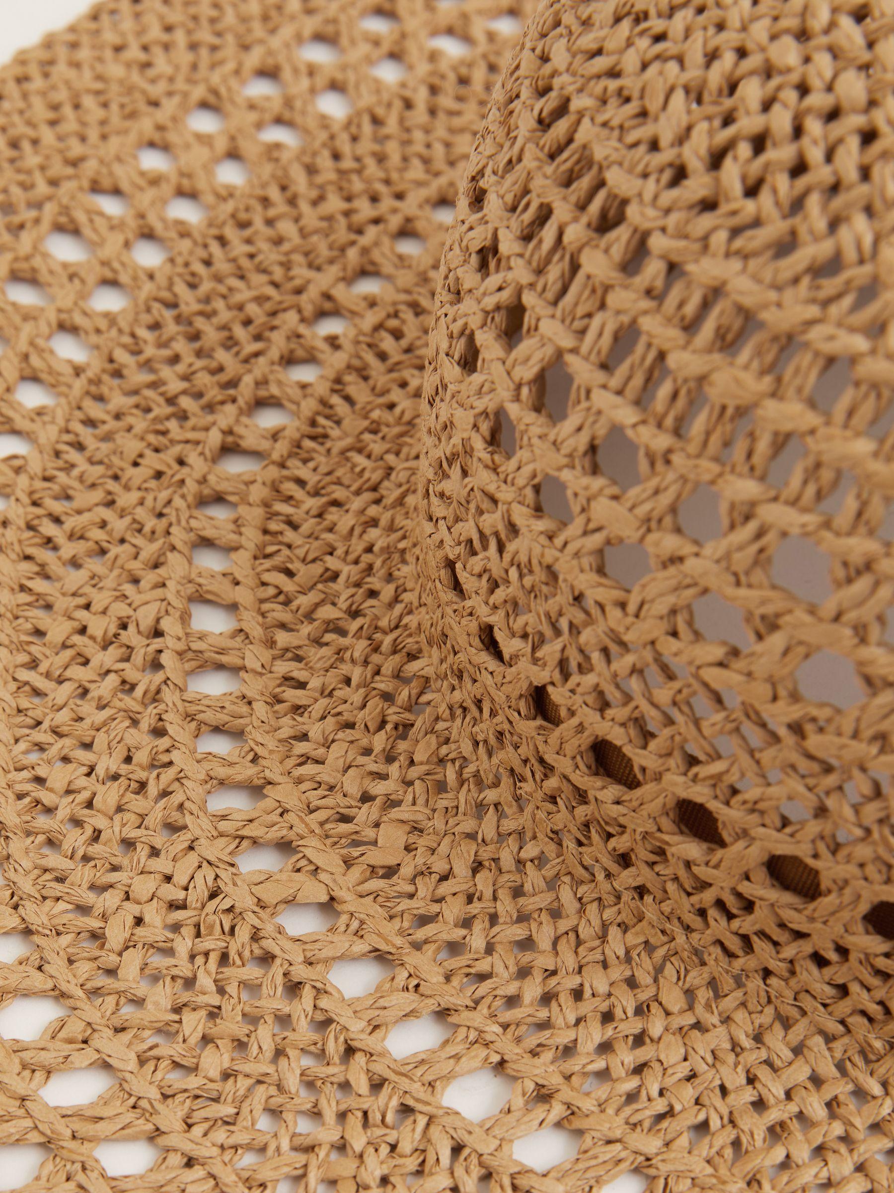 Straw Sun Hat in Natural Product Image