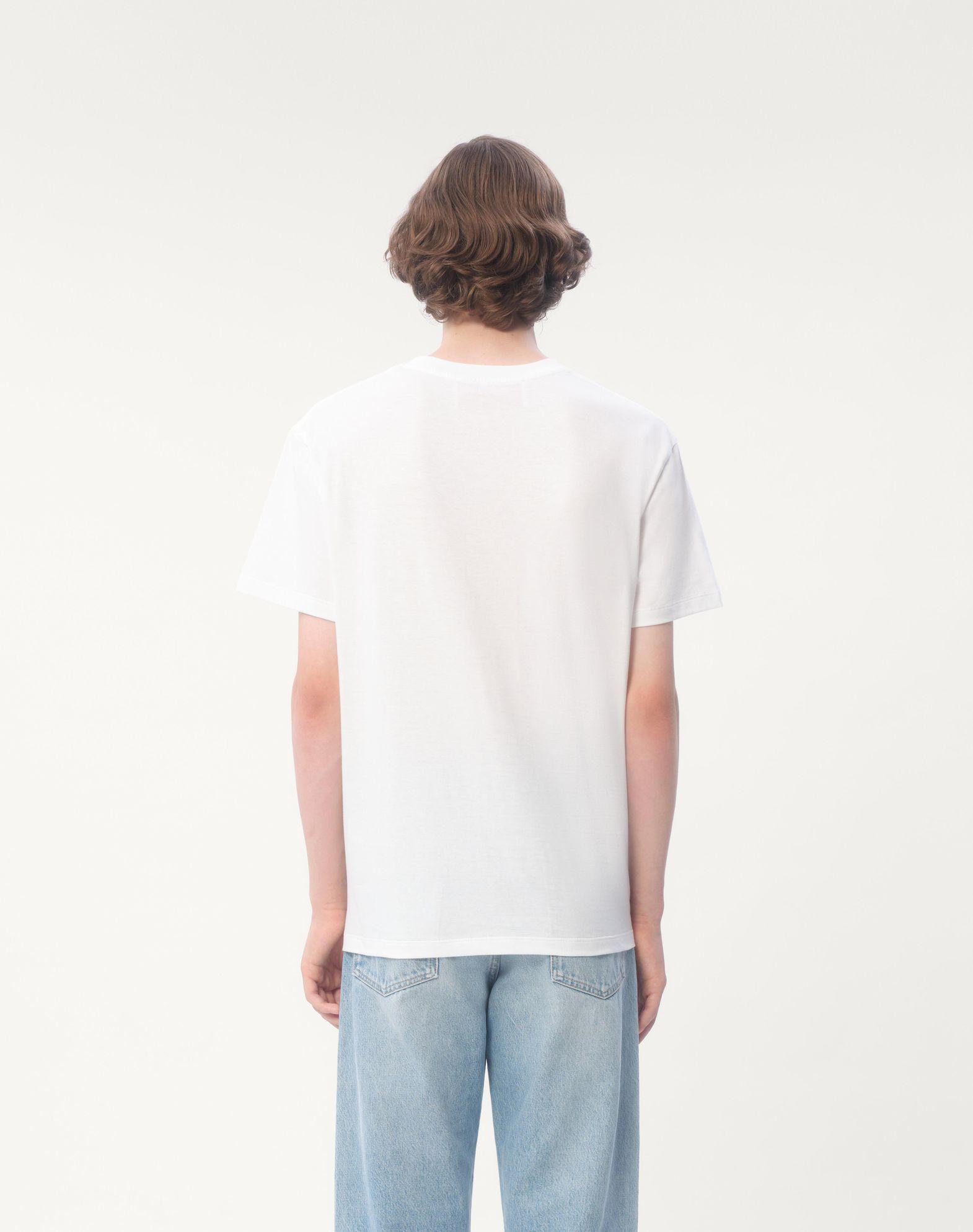 Cotton T-Shirt With Vlogo Patch Product Image
