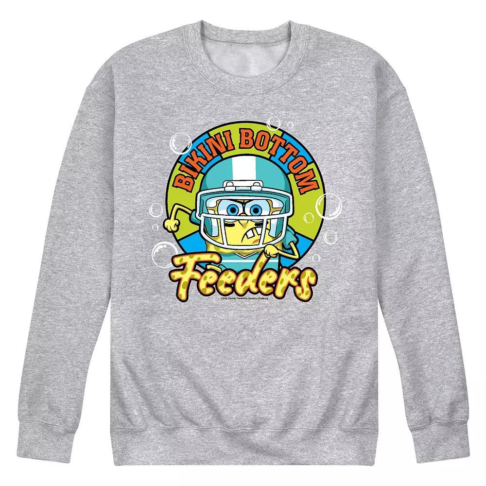Mens SpongeBob SquarePants Bikini Bottom Sweatshirt Product Image