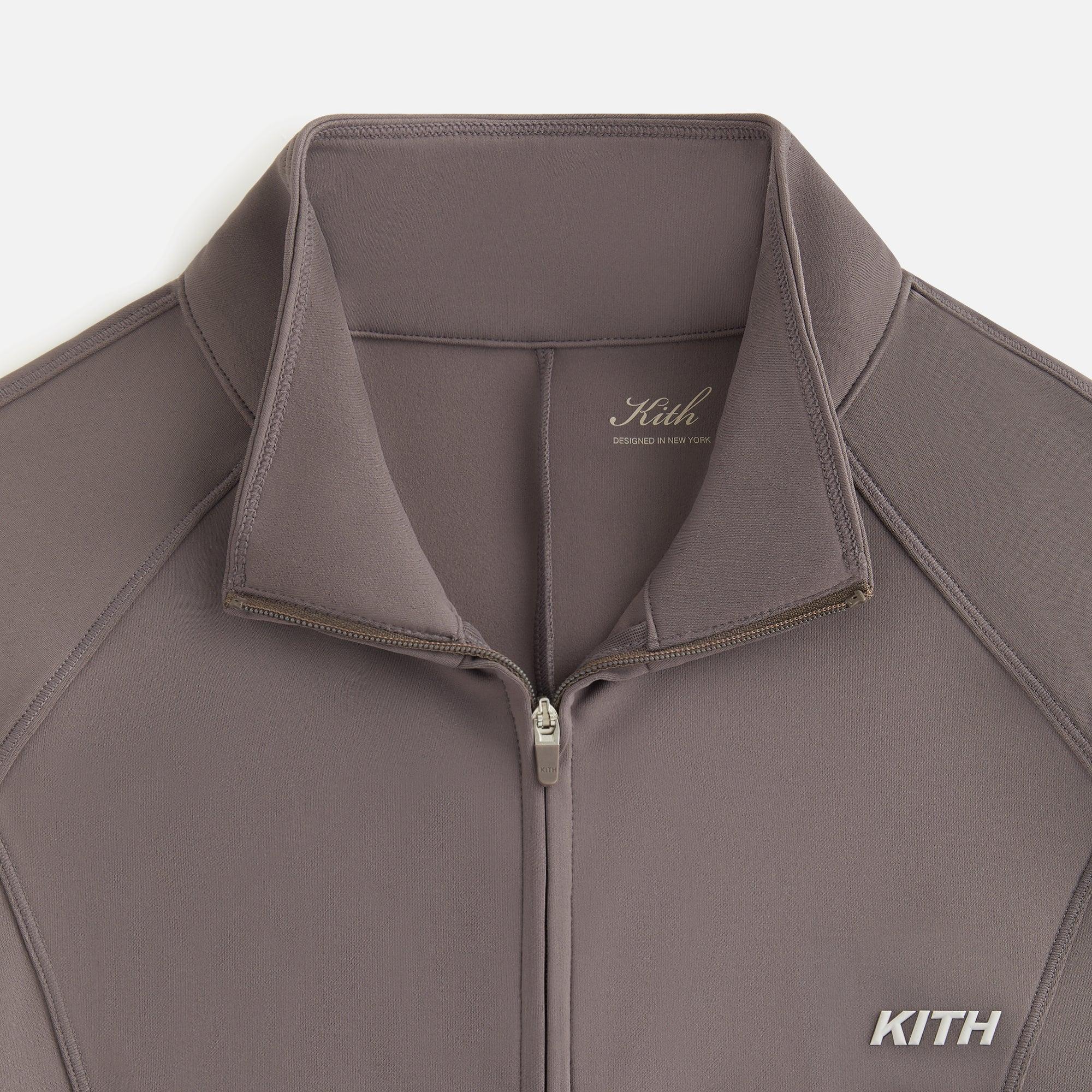 Kith Women Alida Active Zip Top - Thunder Female Product Image