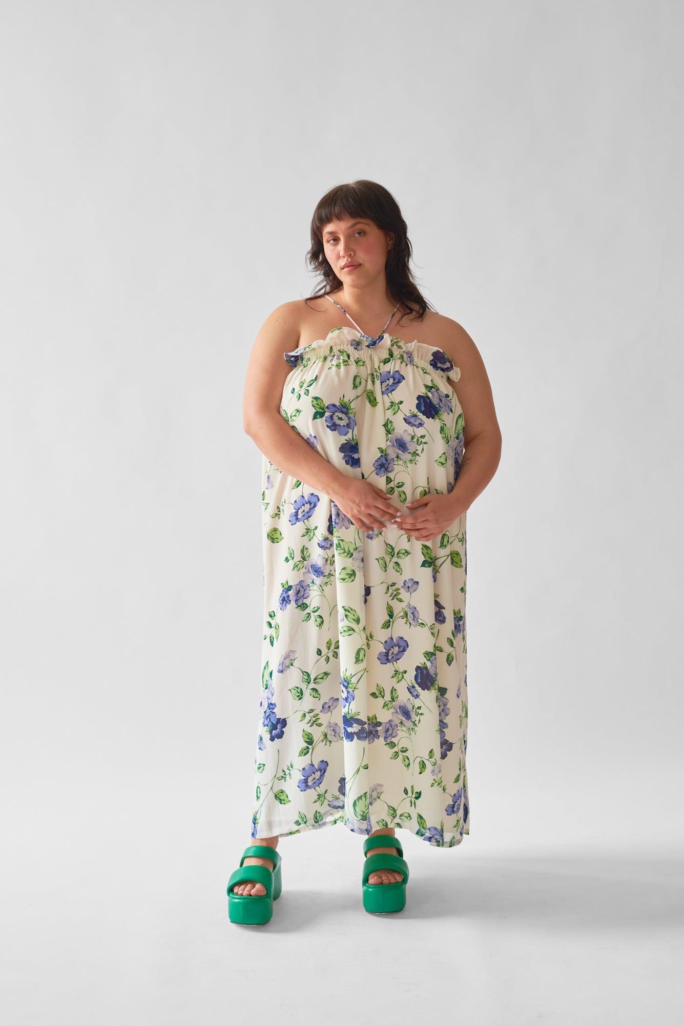 Michelle Dress - Indigoletta Rose Product Image