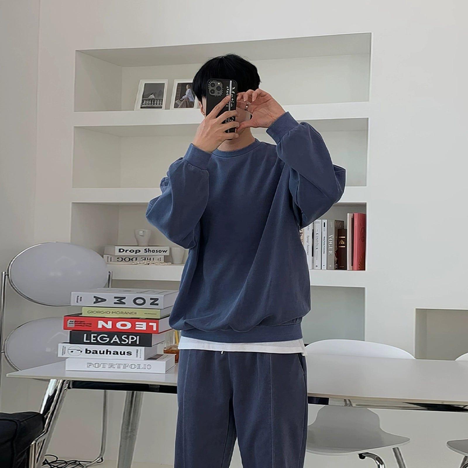 RT No. 12271 CREWNECK SWEATER & SWEATPANTS Product Image