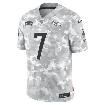 Men's Nike John Elway Arctic Camo Denver Broncos 2024 Salute to Service Retired Player Limited Jersey, Size: Large, Team Product Image
