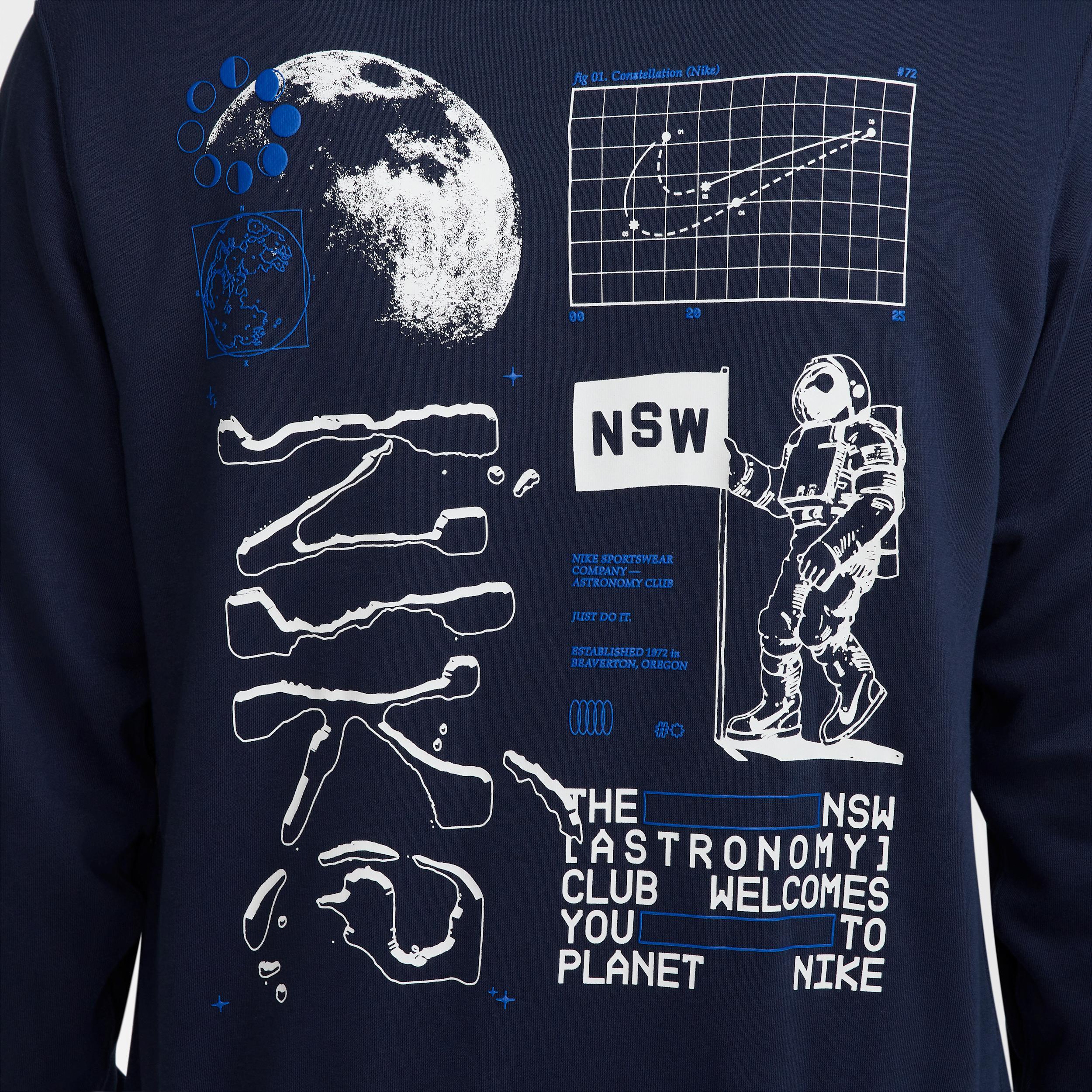 Nike Men's Club French Terry Hoodie Product Image
