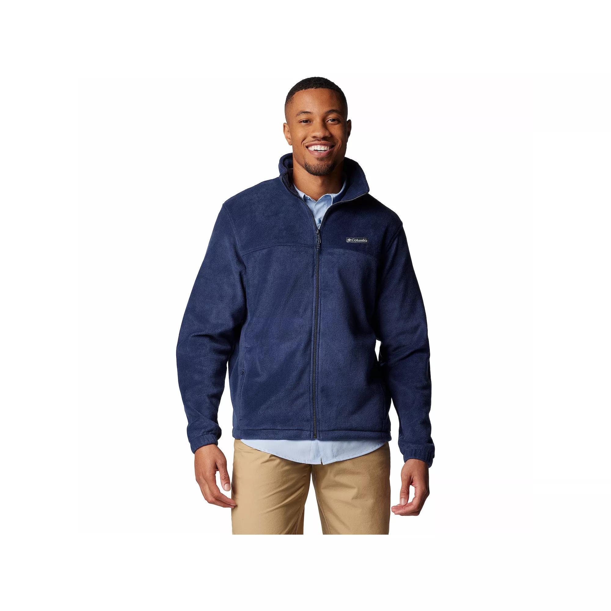 Men's Columbia Steens Mountain™ Full-Zip Fleece Jacket, Size: Small, Collegiate Blue Product Image