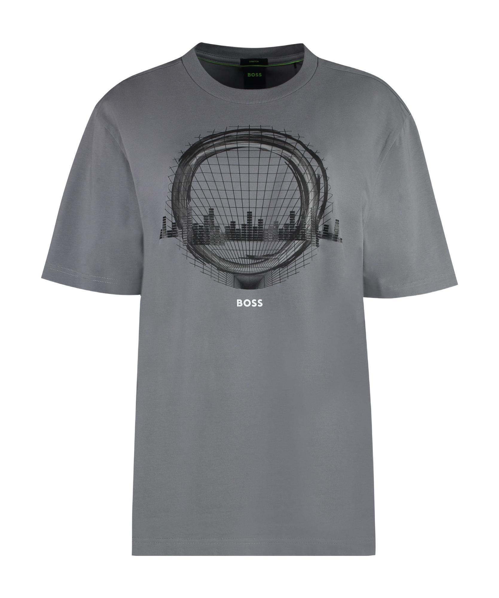 BRUNELLO CUCINELLI Layered-effect T-shirt In Black Product Image