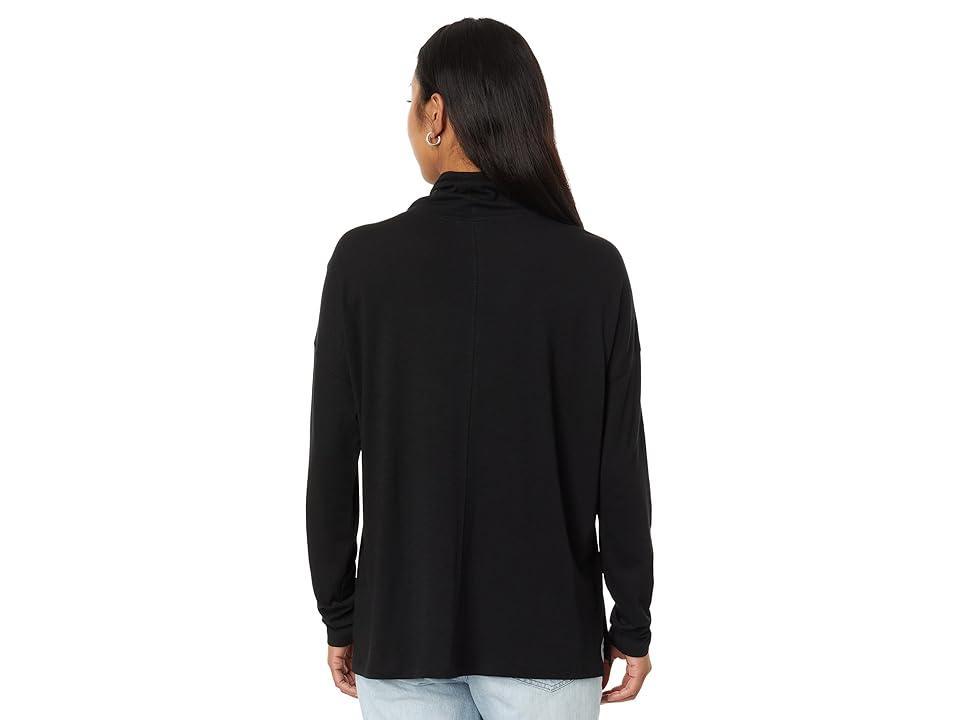 Lilla P Long Sleeve Easy Mock Neck Women's Clothing Product Image