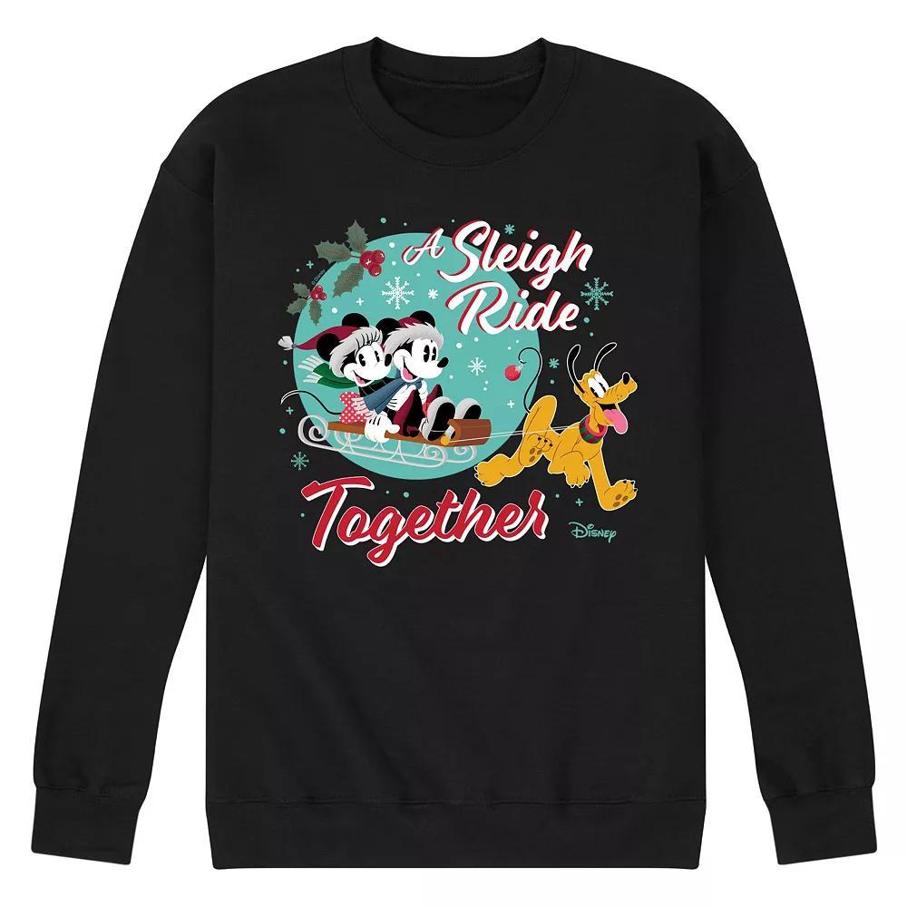 Disneys Mens Sleigh Ride Together Fleece Product Image