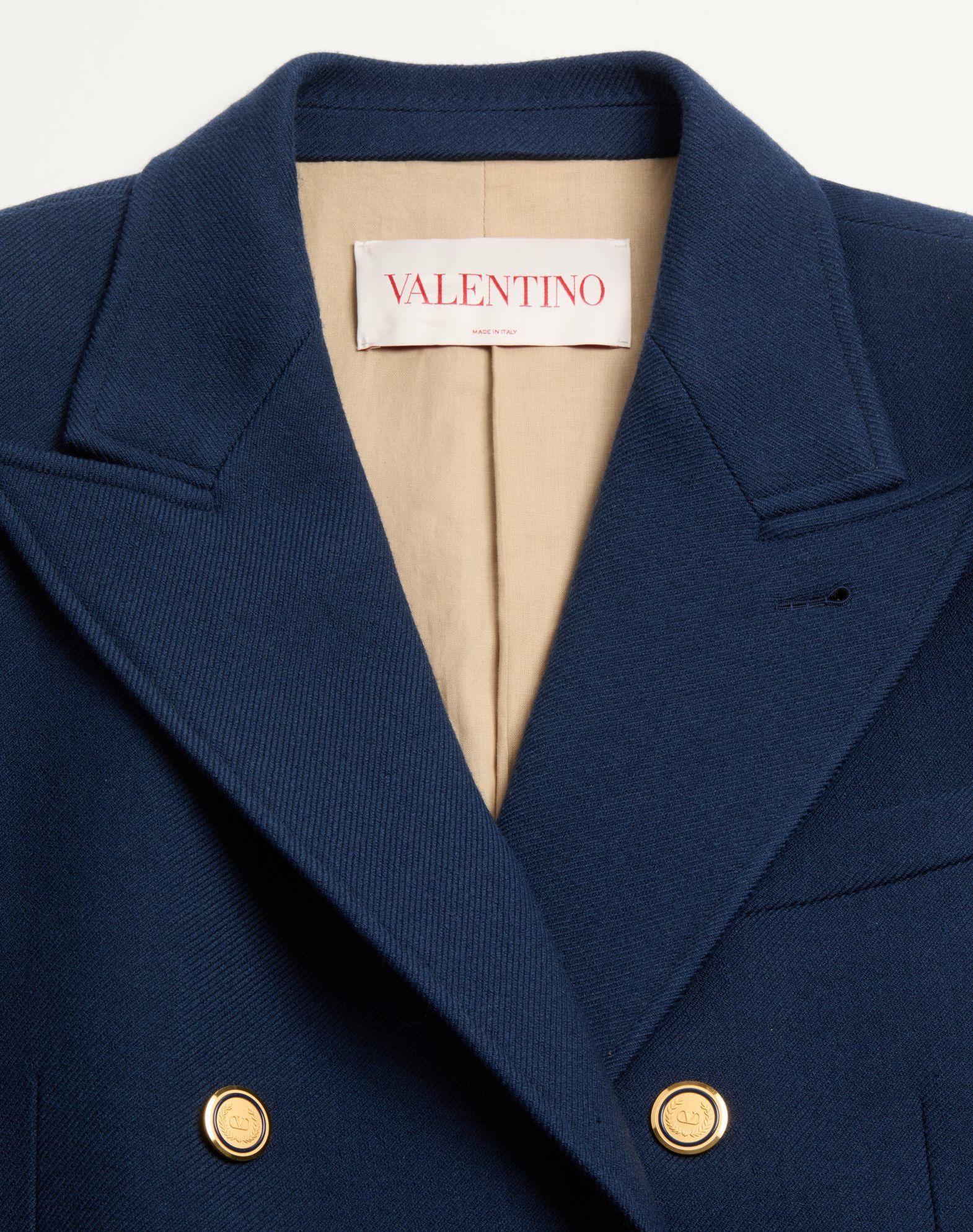 Double-Breasted Double Wool Jacket Product Image