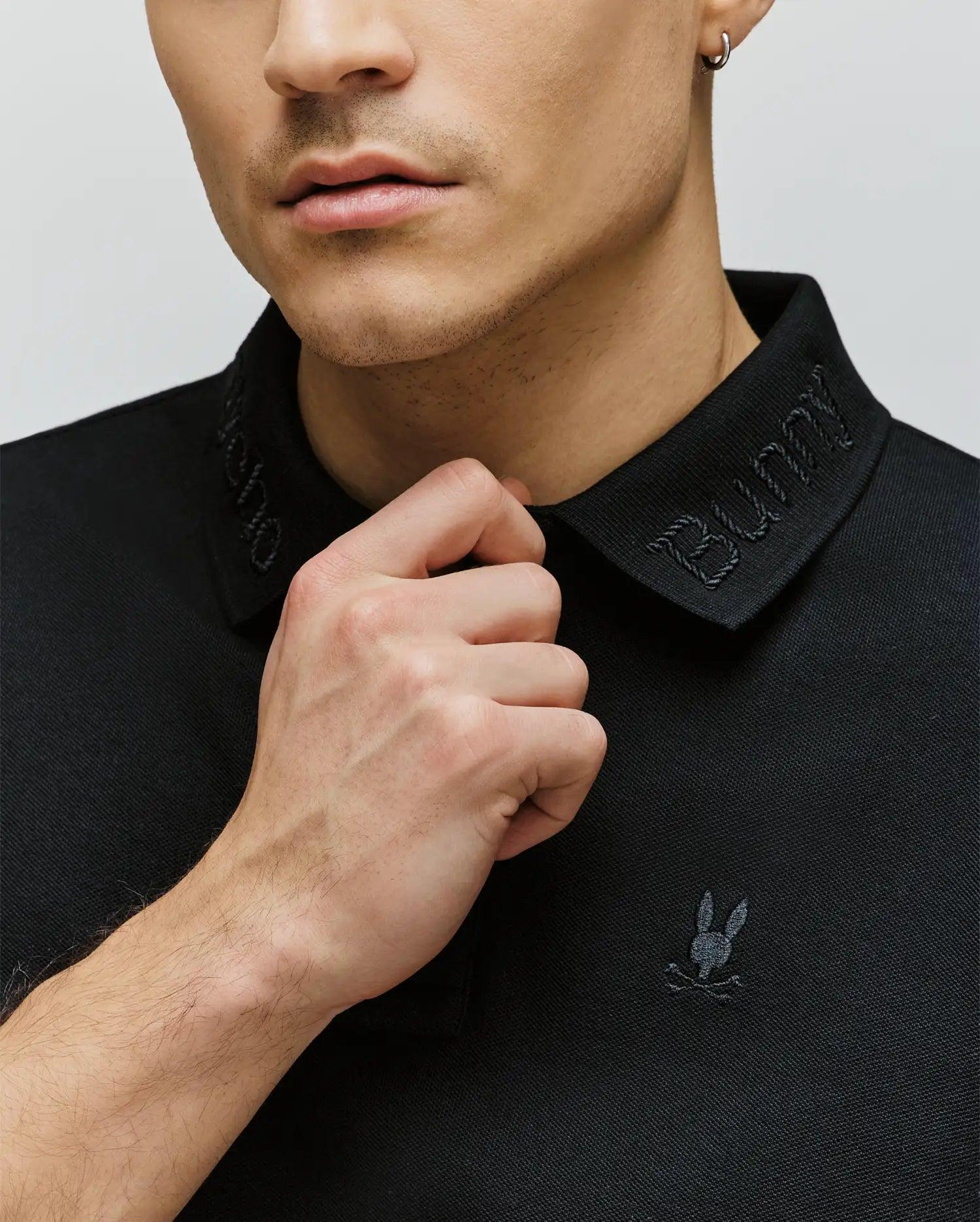 MENS CYRUS WORDMARK PIQUE POLO - MT0100020 Product Image