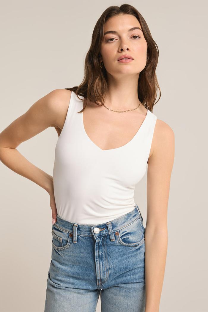 Avala V-Neck So Smooth Top Product Image