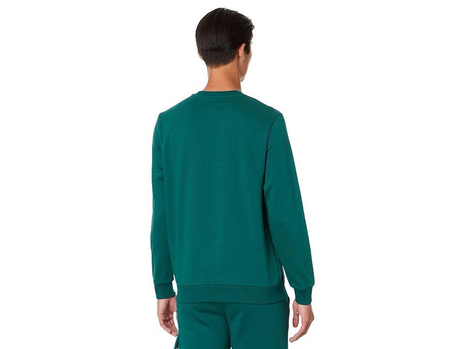 PUMA Essentials+ Minimal Gold Crew Sweatshirt (Malachite) Men's Clothing Product Image