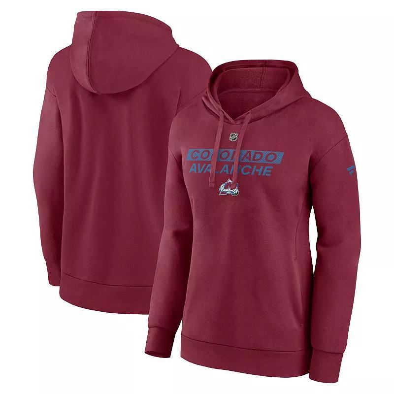 Women's Fanatics  Royal New York Islanders Authentic Pro Core Primary Fleece Pullover Hoodie, Size: XL, Isl Blue Product Image