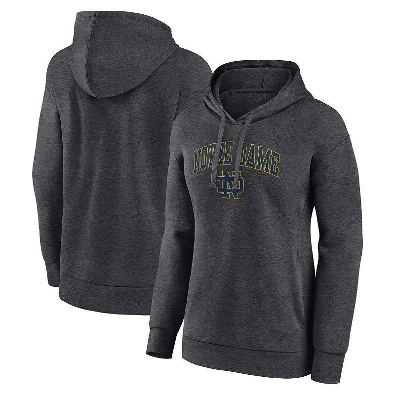 Fanatics Womens Orange Miami Hurricanes Evergreen Campus Pullover Hoodie Product Image