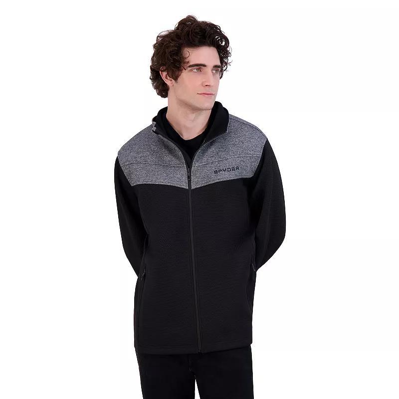 Men's Spyder Encore Fleece Jacket, Size: Small, Electric Blue Product Image