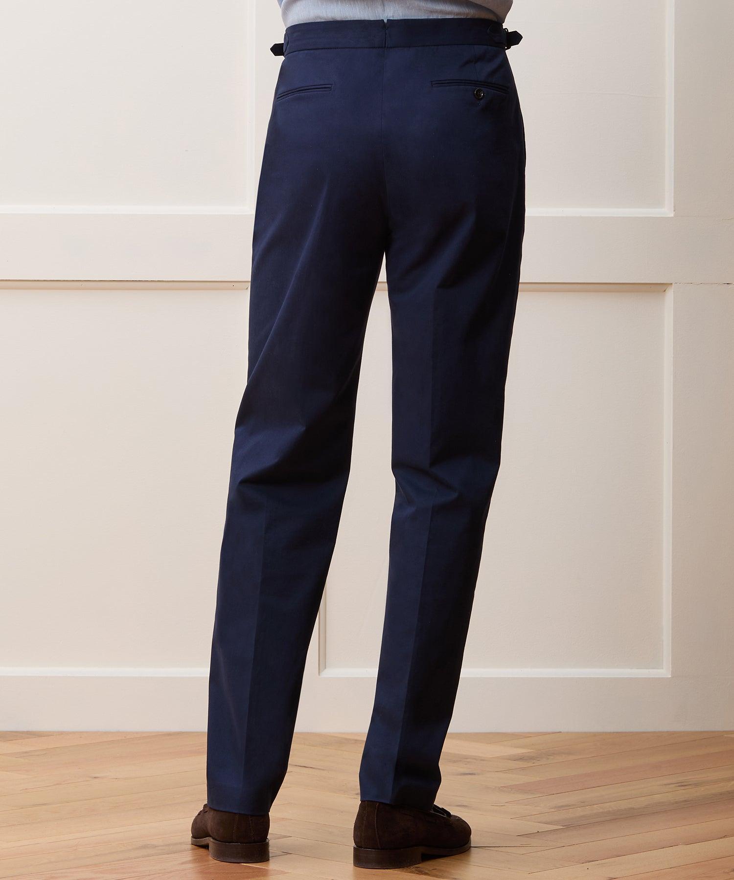 Italian Cotton Side Tab Trouser Product Image