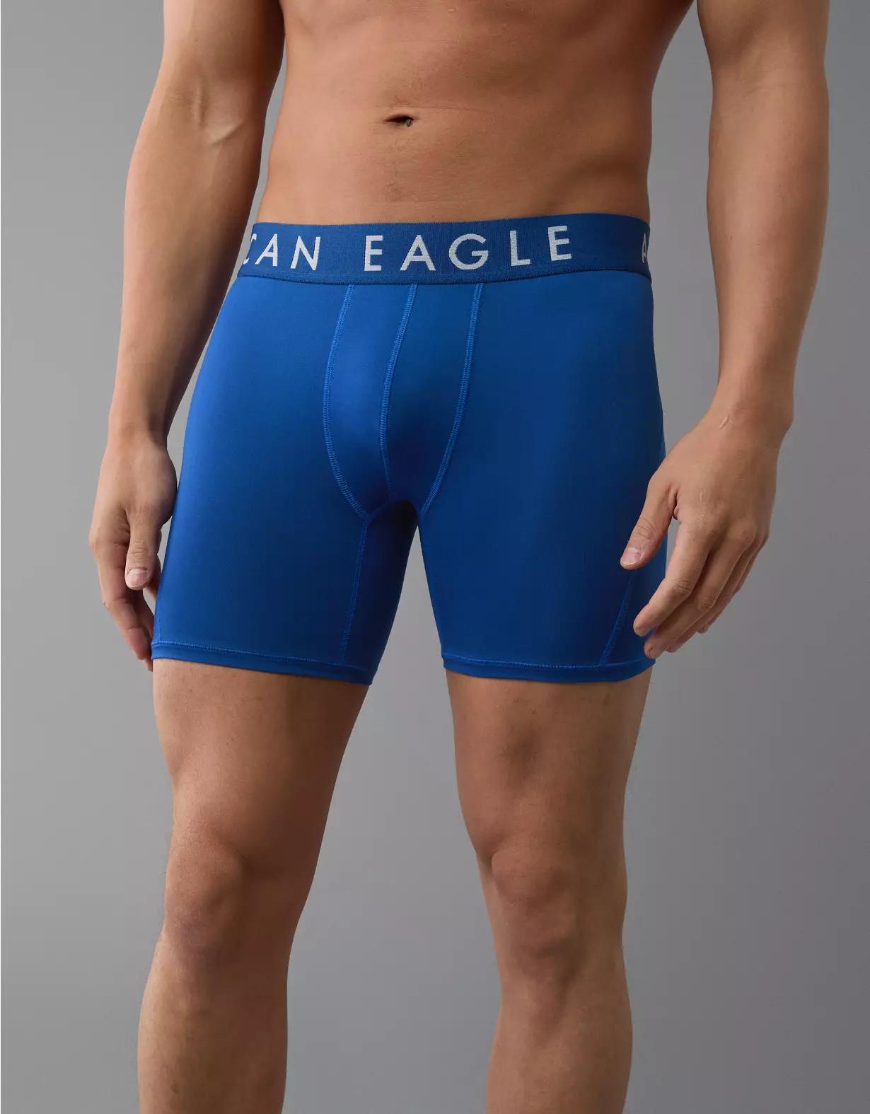 AEO Men's Cationic 6" Flex Boxer Brief Product Image