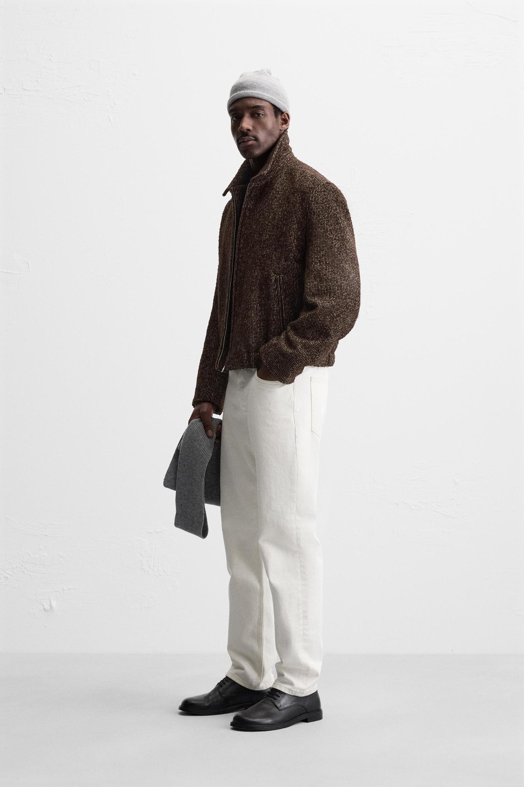 HOUNDSTOOTH TEXTURED JACKET Product Image