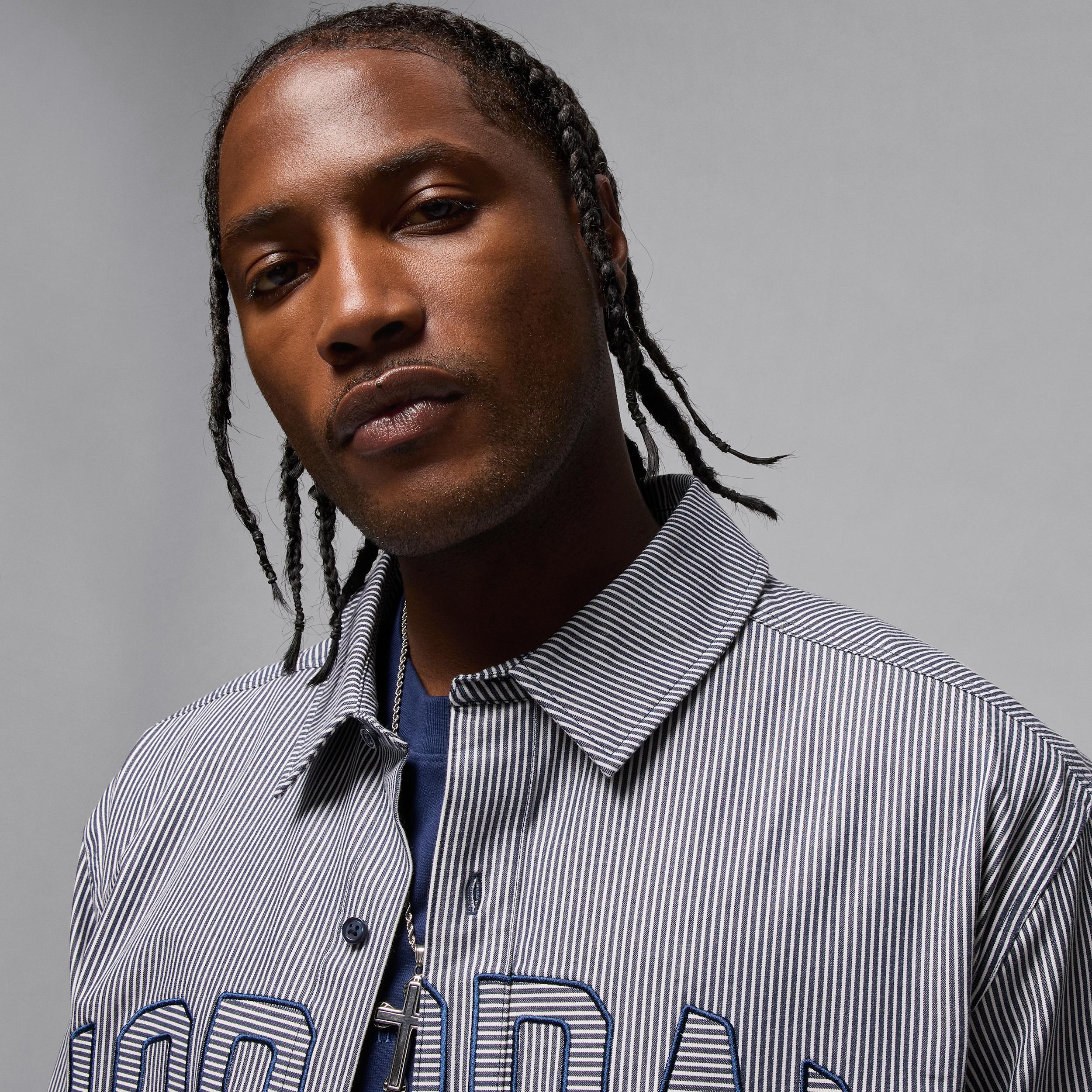 Men's Jordan Flight Oxford Long-Sleeve Top Product Image