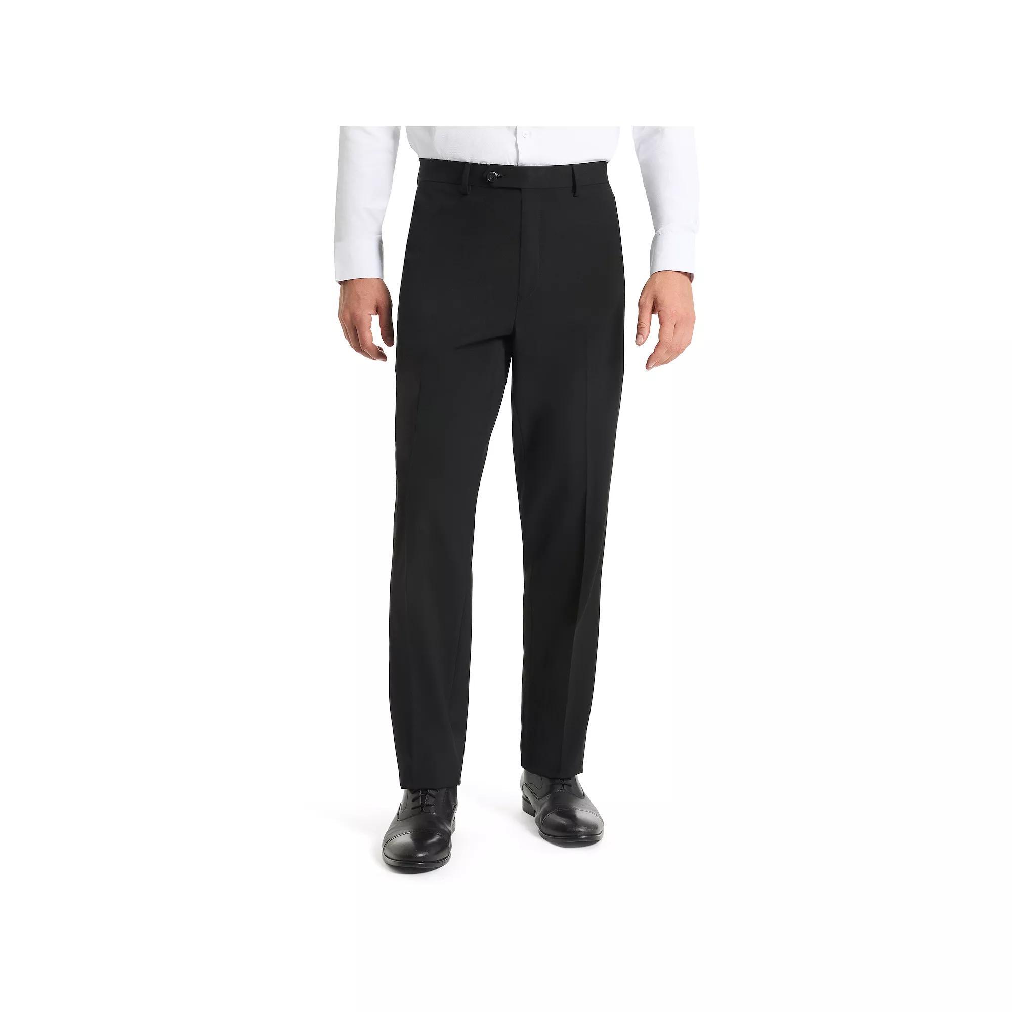 Men's Ben Sherman Slim Stretch Suit Pants, Size: 30X30, Black Solid Product Image