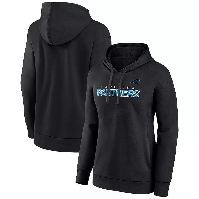 Women's Fanatics Black Las Vegas Raiders Team Logo Victory Script Pullover Hoodie, Size: 2XL, Lvr Black Product Image