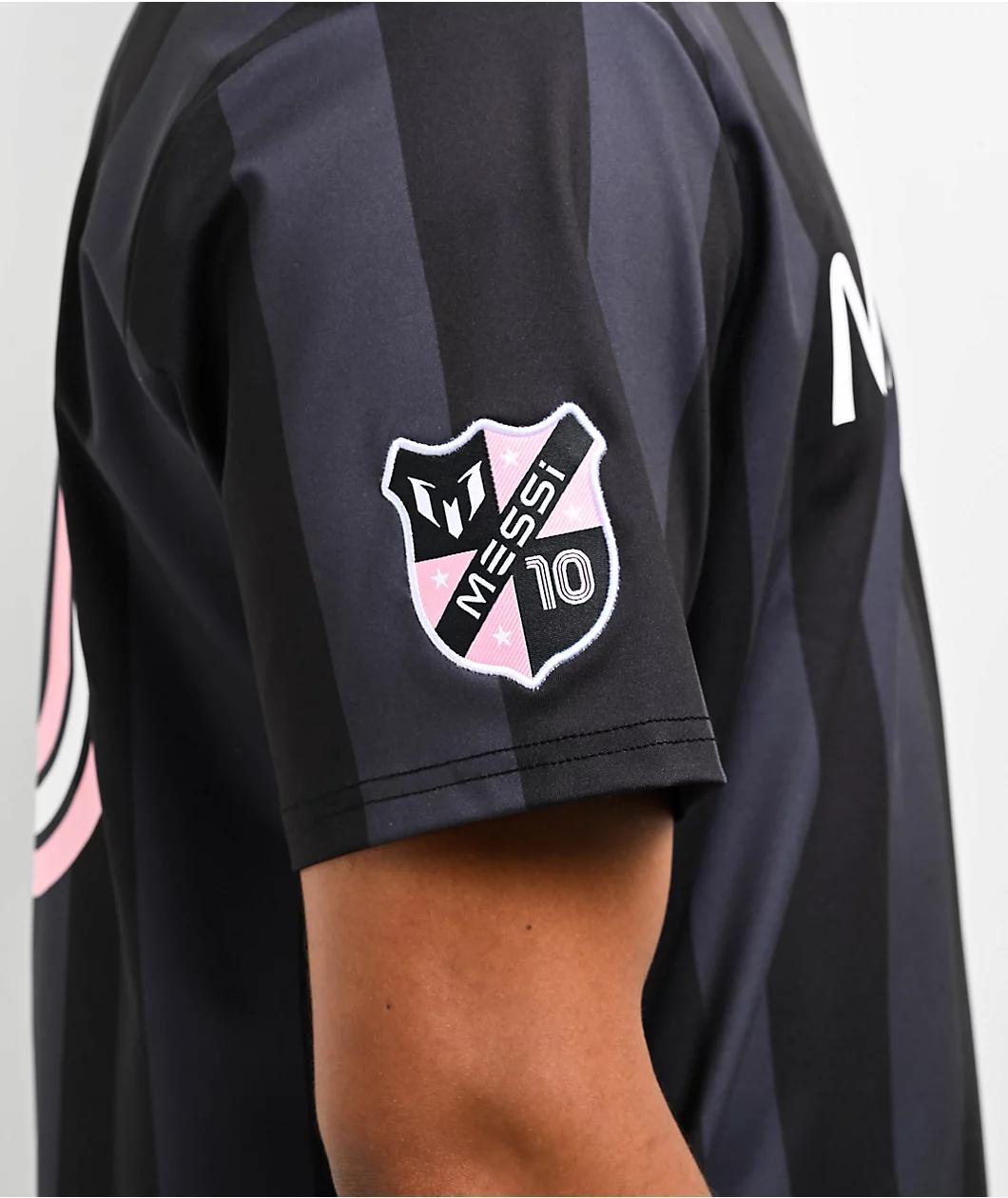 Messi Black Soccer T-Shirt Product Image